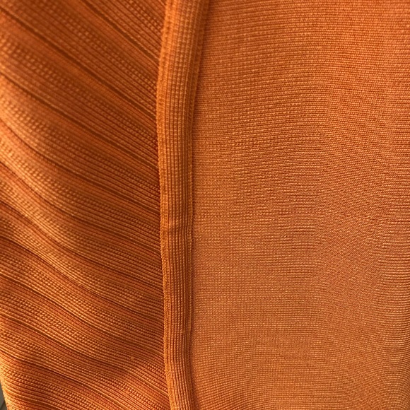 Stretta Salmon Rosie Short Cocktail Dress - Size M - Picture 5 of 8